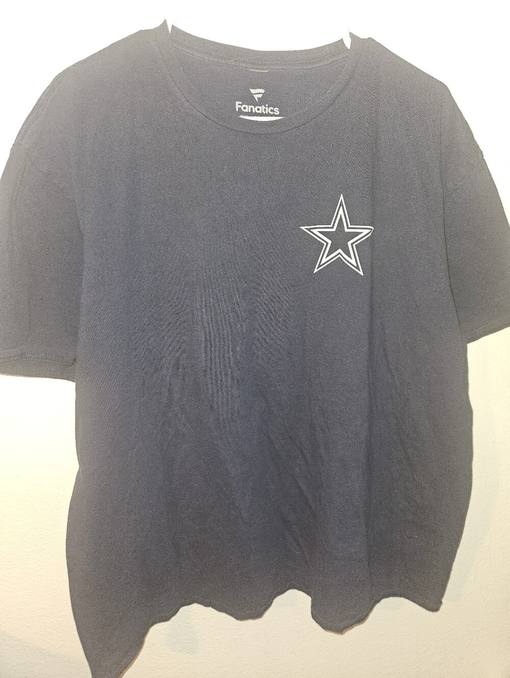 Fanatics Mens Blue Cowboys Tshirt Size 2xl